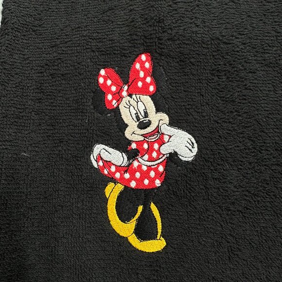 Mickey Minnie Mouse Towels Embroidered Hand Towel Set Cute Bathroom Decor - Picture 5 of 8